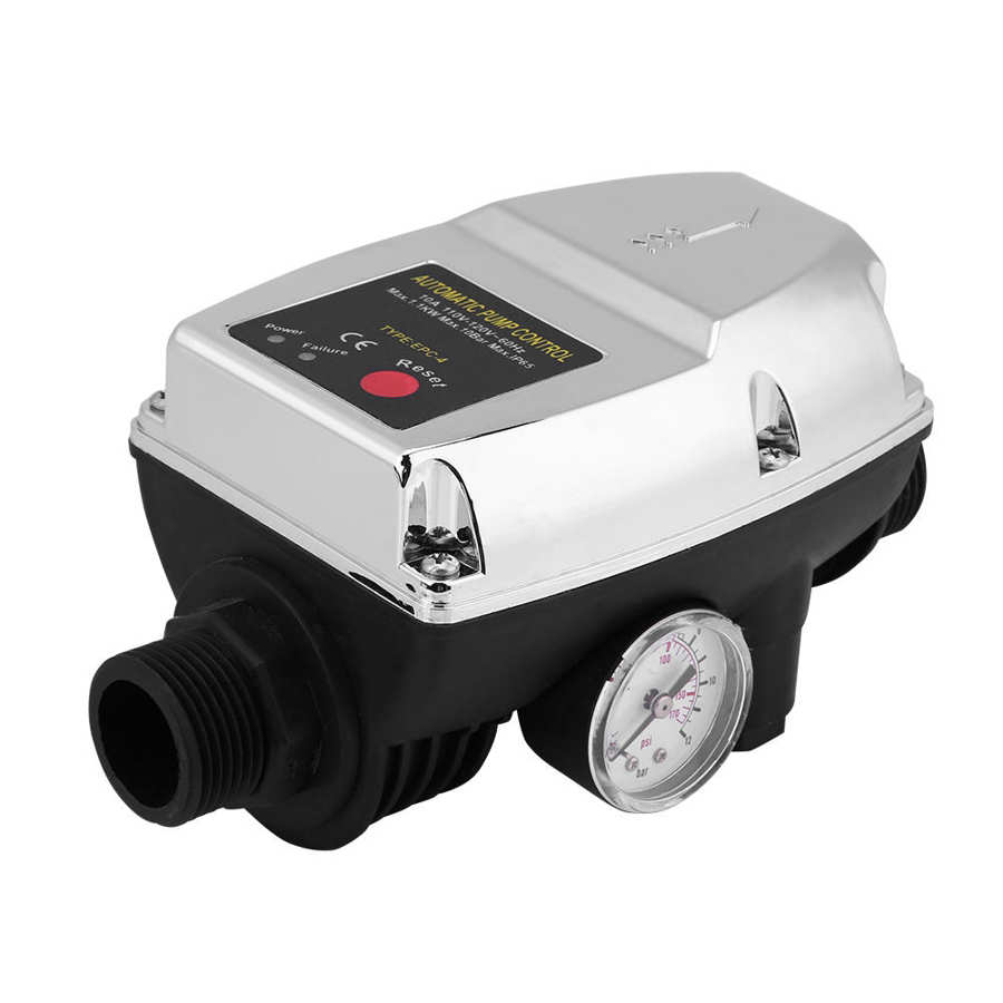 EPC-4 Automatic Pressure Controller Electronic Switch Control Fr Water Pump 110V