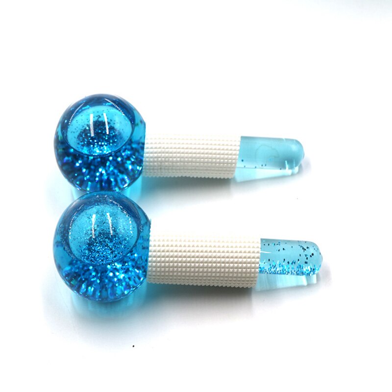 1Pair Crystal Ice Wave Beauty Ball Beauty Salon Face Eye Massager Roller Water Wave Ball Facial Massage Remove Fatigue Home Tool: type 5