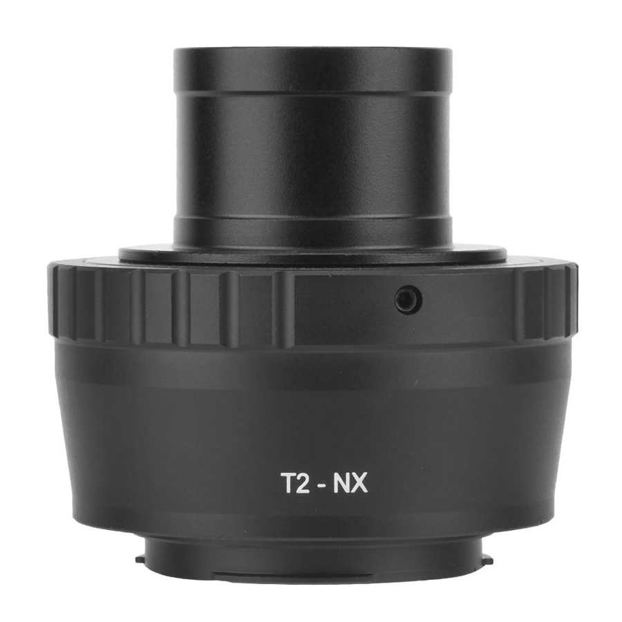 Filetto dell&#39;anello M42 * 0.75mm dell&#39;adattatore dell&#39;obiettivo della lega di alluminio T2-NX per il telescopio da 1.25 pollici per adattarsi per le macchine fotografiche del supporto di Samsung NX