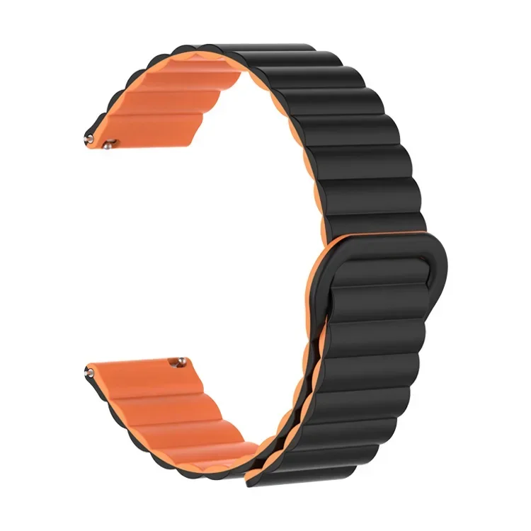 20mm magneettinen ranneke amazfit gts 4/2/3/3 pro/gts 2 mini/gtr 4 22mm gtr 42mm/47mm/ 2/2e/ -ranneke amazfit bip -hihna: Vaaleanpunainen valkoinen / 14mm