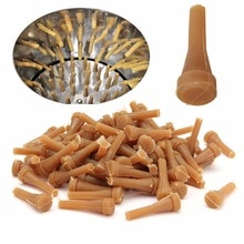 Recogedor de pollo con pegamento para dedos de aves de corral, 96 Uds., 20x65mm, desplumador resistente
