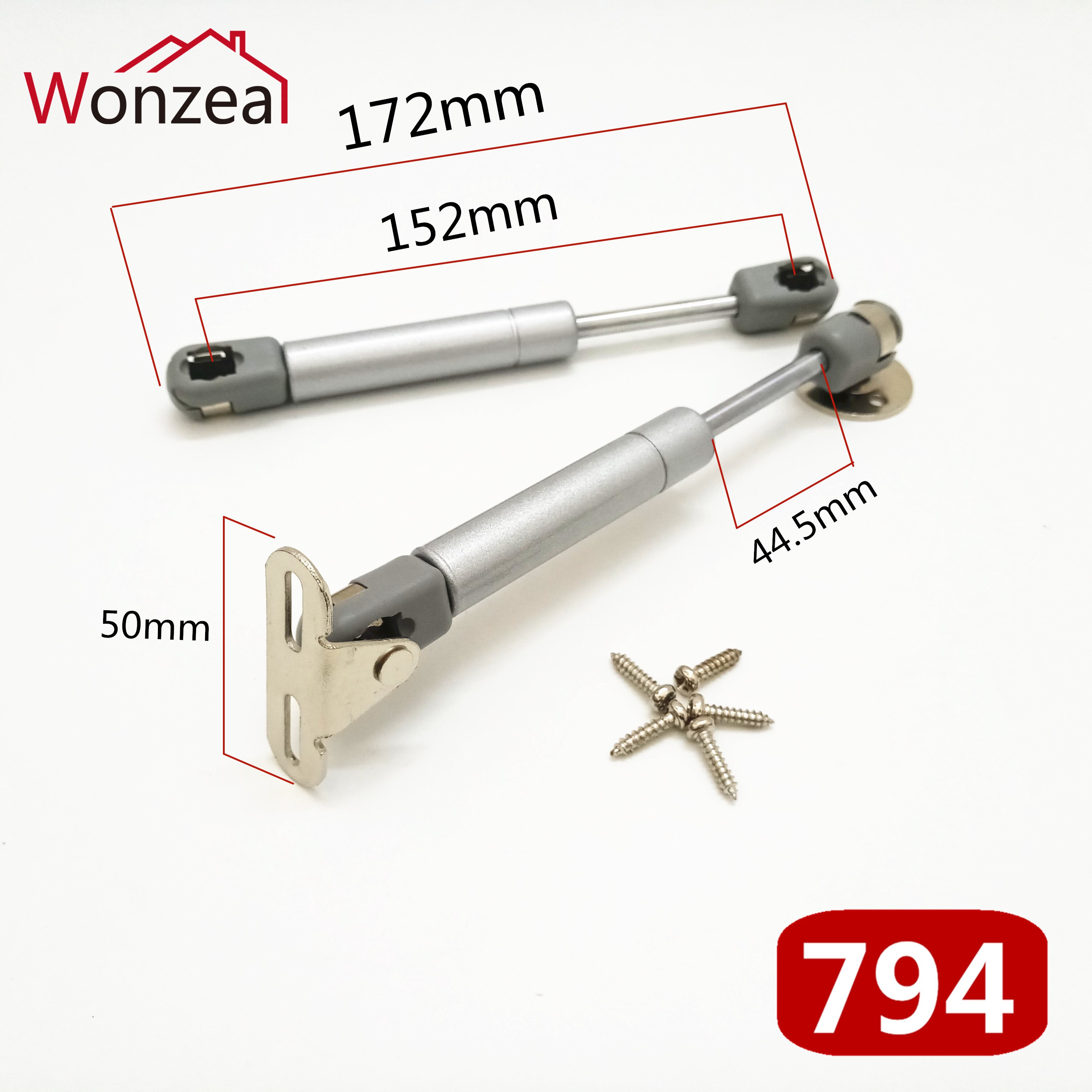 6 inch 30N/100N Hydraulic Lift Up Top Pneumatic Gas Spring Load Bearing cabinet kitchen Furniture Hinge Hardware