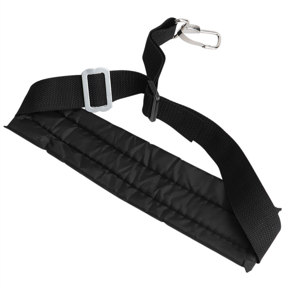 29cm/11.4 tommers ryggsekk sprøyte skulderrem landbruks hagearbeid svamp stropp aluminium hagearbeid svart