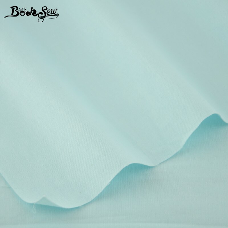 100% Twill Cotton Fabric Solid Sky Blue Color Patchwork Fabric Tecido Crafts Quilting Fat Quarter Home Textile Material