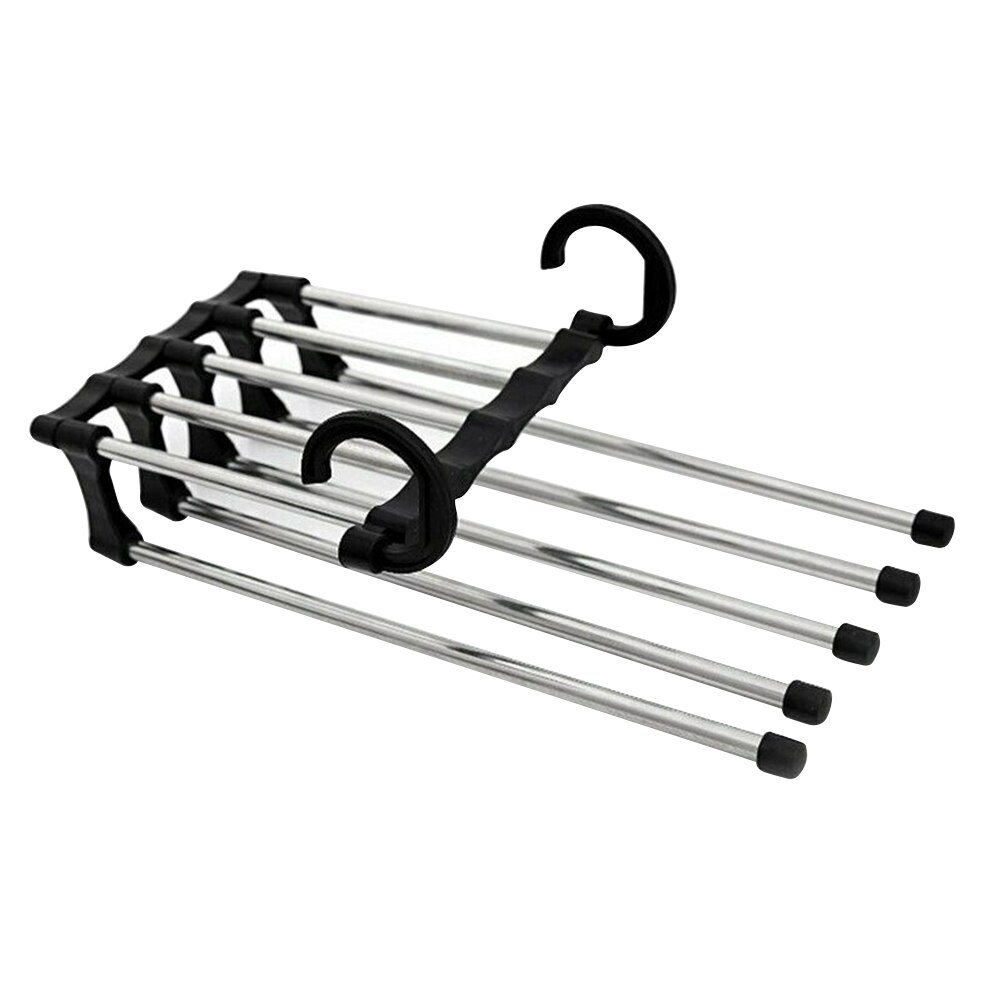 2 Pcs Pants Rack Shelves 5 in 1 Multifunctional Storage Trousers Hangers Space Saving Tendedero Ropa Plegable вешалка для одежды