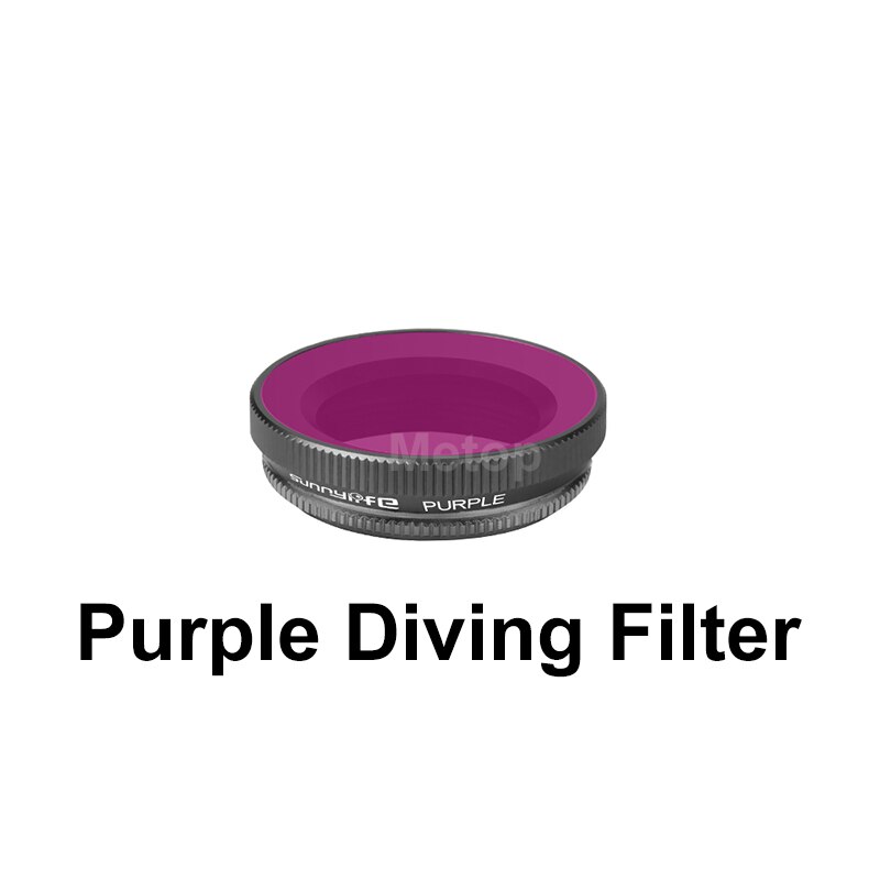 Tauchen Filter CPL Polar Filter für DJI OSMO Action ND 4 8 16 32 UV Schützen Objektiv Filter Für OSMO action Kamera Objektiv Zubehör: Purple Diving Filter