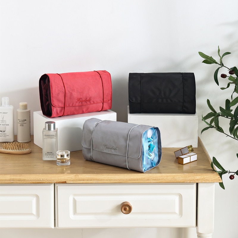 Multifunctionele cosmetische opbergtas grote verpakkingskubussen waterdichte nylon bagage organizer toilettas reisaccessoires