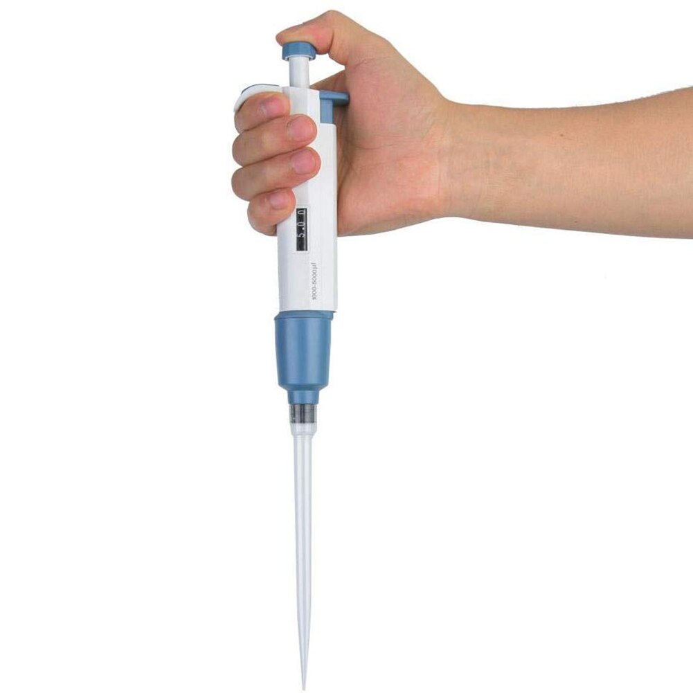 Pipettor Single Channel Adjustable Volume Micro Pipettes Lab Liquid Transfer Pipettes Tool JA55