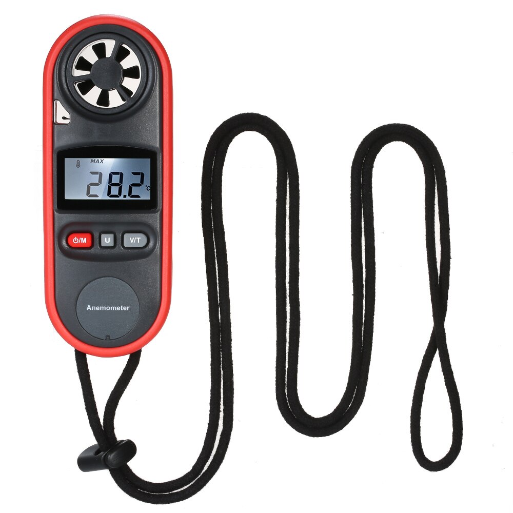 Digitale Anemometer Beaufort Schaal IP67 Thermometer Anemometro Pocket Wind Speed Meter Wind Chill Indicator Meet Meter