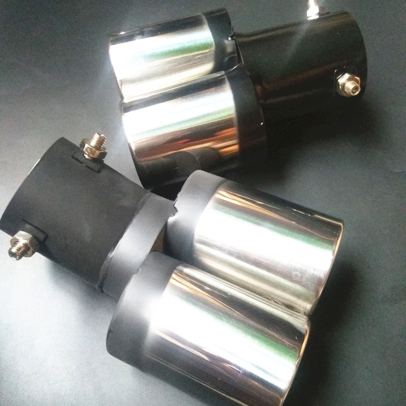 Car universal stainless steel exhaust pipe muffler for Fiat Punto 500 Palio Argo grande panda Lifan X60 Cebrium Solano