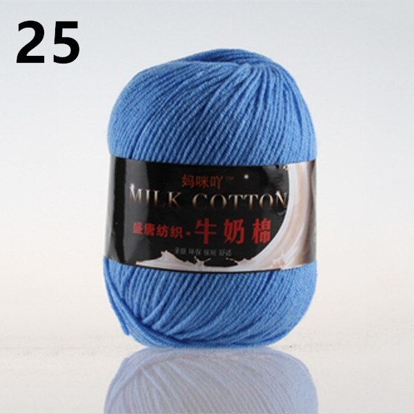 Craft art Dubbele breien Haak DK Garen Wol Melk fiber katoen 50g Bal: 25