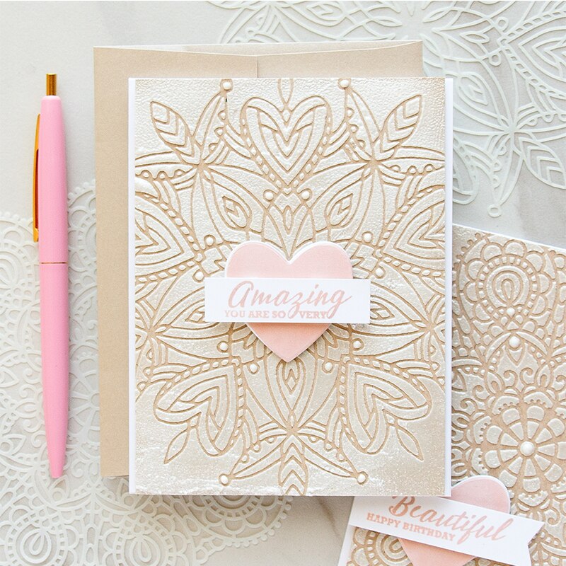 Plastic Stencil Wolken Boom Tak Vlaggen Kleine Geometrie Symmetrie Mandala Bloemen Diy Tekening Papier Kaarten Ambachten Sjablonen #18