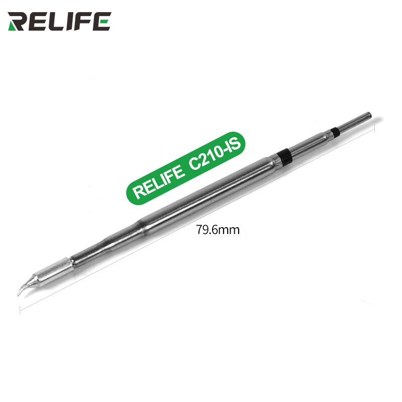 Relife rl -c210 tips universel jbc  c210 loddekolbe spids kompatible til xsoldering  t210 og sugon  t26 lodning station håndtag: C210- er