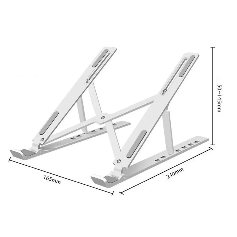Foldable Laptop Stand Adjustable Portable Notebook Bracket Support Base Aluminum Alloy Holder For Macbook Laptop PC