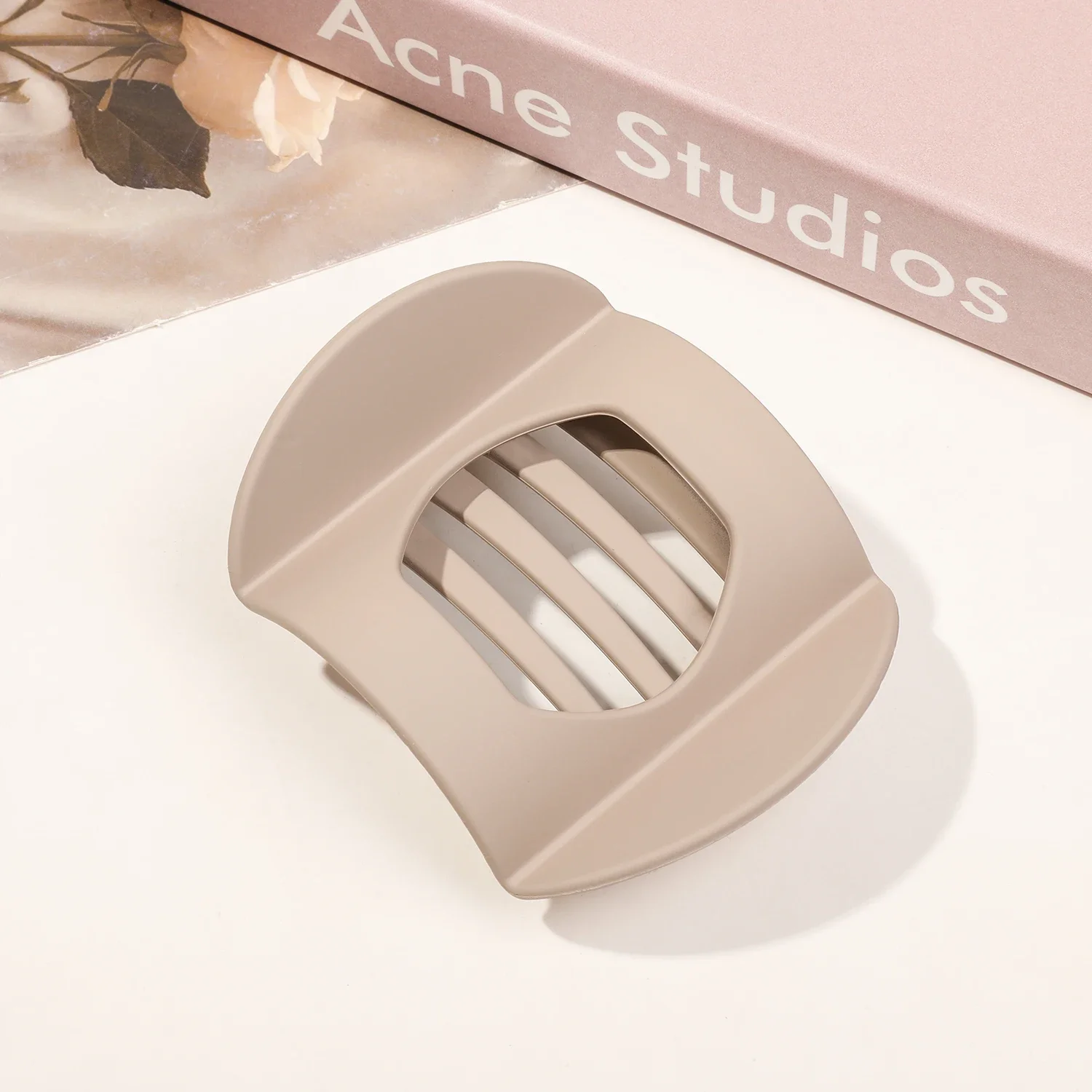 Pinzas para el pelo antideslizantes para mujer, horquillas de garra de pato en forma de arco Vintage, accesorios para el cabello de PC, grandes y pequeños, nuevos: Lavanda