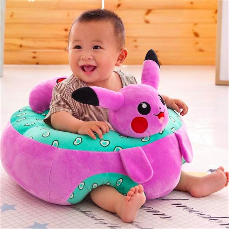 Canape-Silla de bebé de prevención de caída, cómoda silla de bebé con relleno, asiento de silla de bebé: A