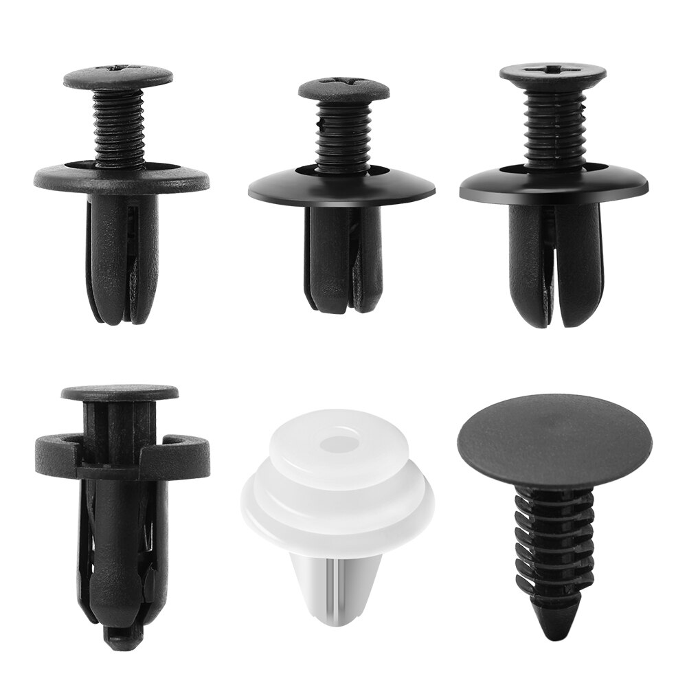 6 formato 100pcs Auto di Fissaggio Clip Misto per Smart forfour fortwo forjeremy City Coupe Roadster