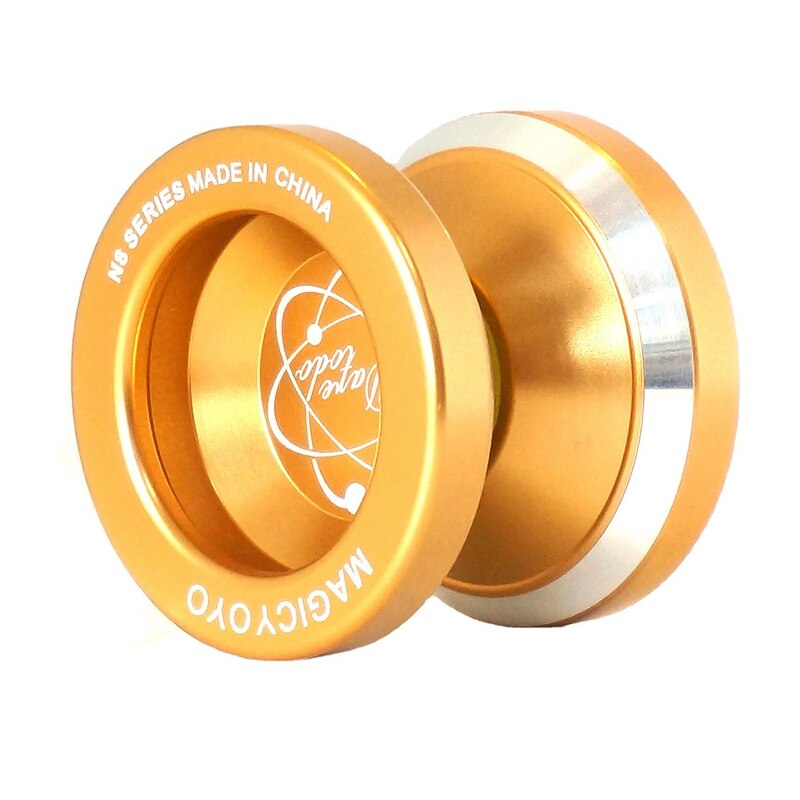 MAGICYOYO Responsive Yoyo N8 Metal Alloy Yoyos for Beginner Kids,Yoyo Glove,5 Yoyo Strings