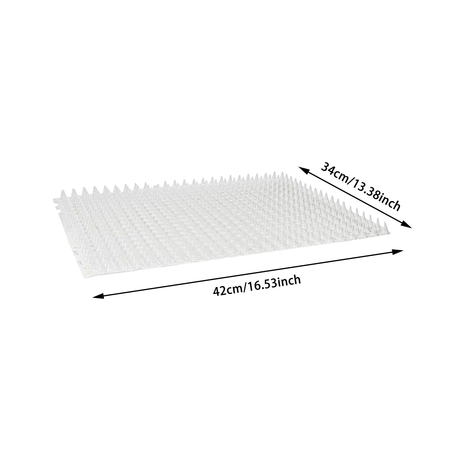 Tapis de jardin extérieur Anti chats, 6 pièces, répulsif pour animaux de compagnie, pique en plastique pour garder les chats à distance en toute sécurité