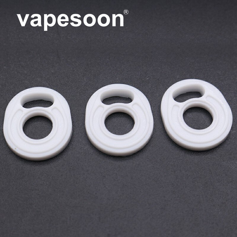 10PCS VapeSoon White Seal O Ring Silicon Ring For TFV16/TFV12 Prince /Sktick V9 max /Baby V2 Tank ETC