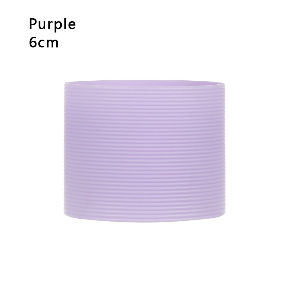 Silicone Cup Sleeve Heat Insulation Bottle Sleeves Non-slip Mug Sleeve Glass Bottle Cover For Mugs Ceramic Coffee Cups Wraps: 17