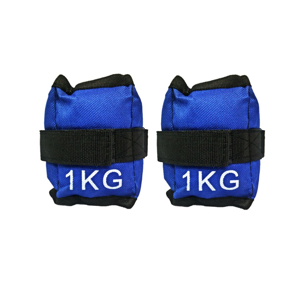 2 uds. De pesas para tobillo, 1KG, cómodas, bolsa de arena, correas para levantamiento de peso de piernas para correr, deportes, proveedor de gimnasio