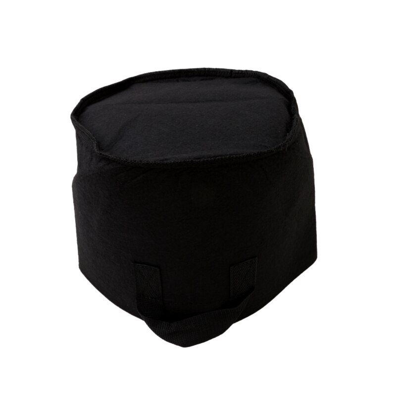 Non Woven Tree Fabric Pots Grow Bag Root Container Plant black hand with planting flowers nonwoven bags Grows Culture