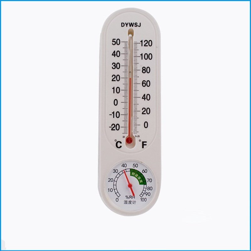 No battery temperature and humidity meter wet and dry thermometer glass thermometer dry and wet bulb thermometer greenhouse temp