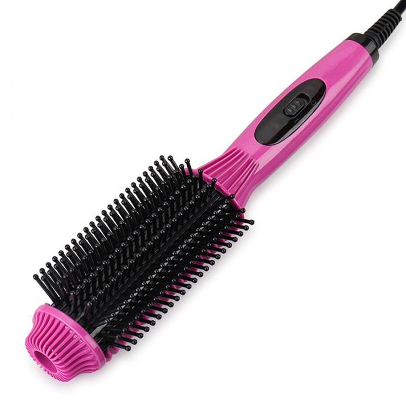 Hair Straightener Curler Comb 2 In 1 Straightening... – Grandado