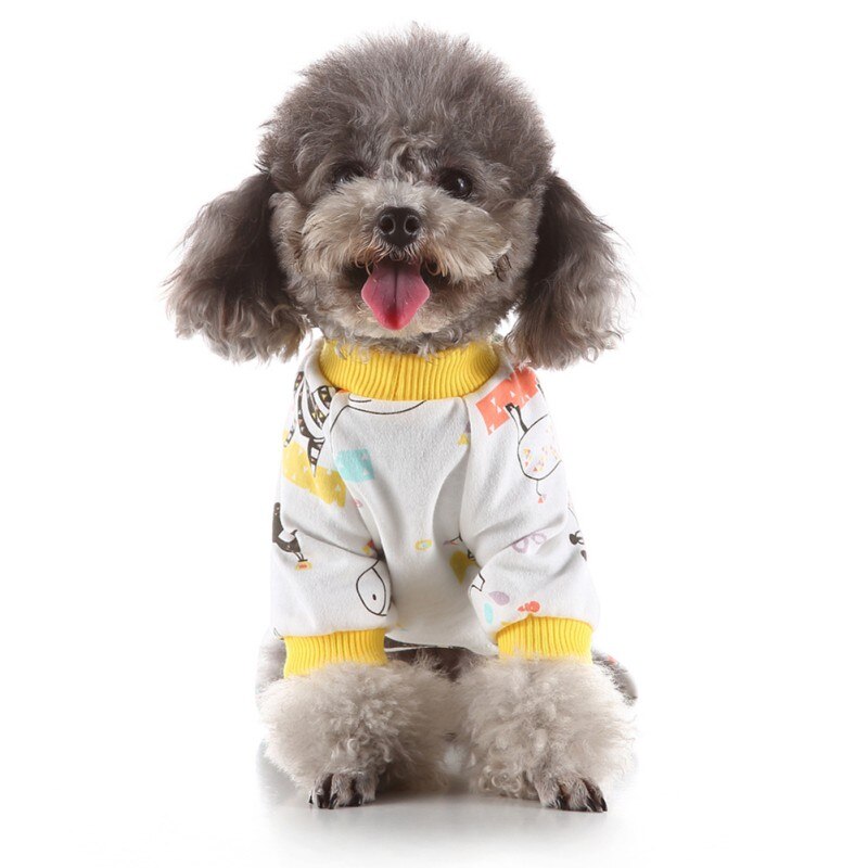 Combinaison pyjama pour chien, vêtements pour animaux de compagnie, petits chiens, yorkshire, chihuahua, poméranien, salopette, chiot, chat