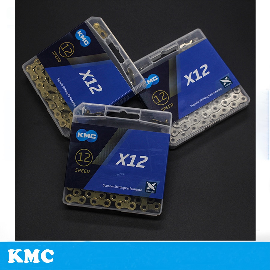 KMC Bicycle Chain X8 X9 X9sl X10 X10sl X11SL X12 Bike Chain For Shimano/SRAM 8 9 10 11 12 speed 116L MTB Road Cycing Chains part