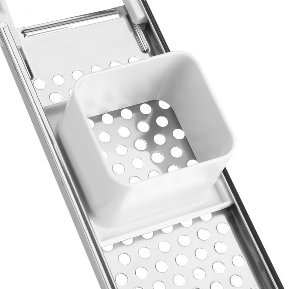 Homemade German Stainless Steel Noodle Dumpling Spaetzle Maker Tool With Safety Pusher And A Comfortable Handle