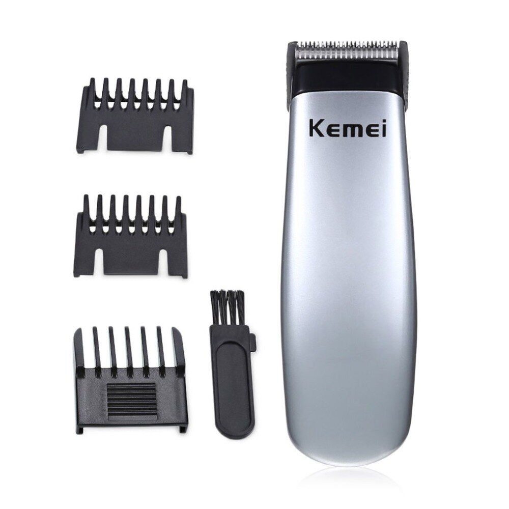 Kemei Draagbare Elektrische Tondeuse Oplaadbare Mini Tondeuse Snijmachine Baard Trimmer Scheermes Stijl Gereedschappen Voor Mannen