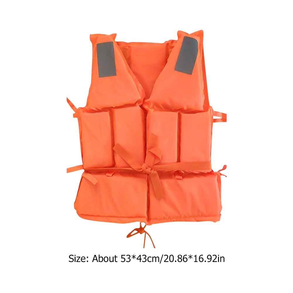 Volwassen Reddingsvest Zwemmen Varen Drifting Zwemvest Kleding W/Whistle