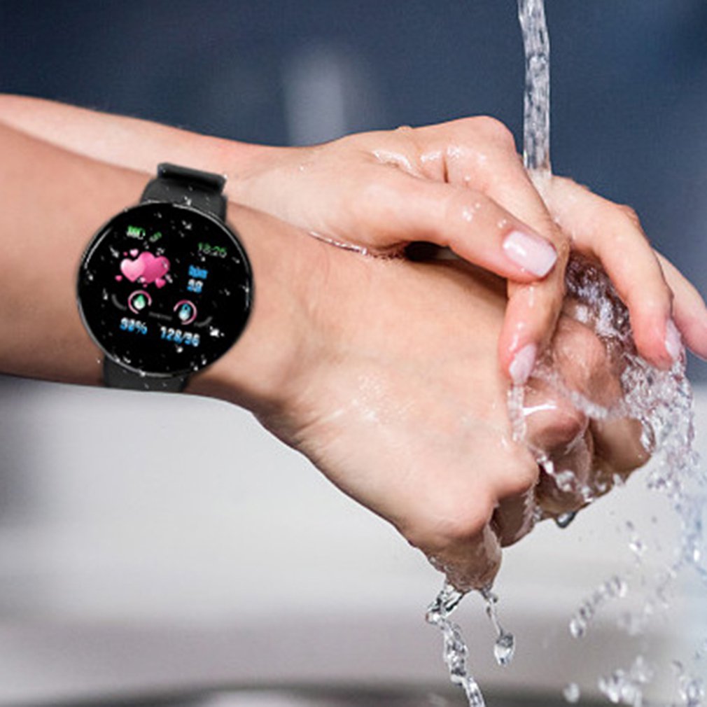 D18 Smart Fitness Bracelet Band With Measuring Pressure Pulse Meter Sport Activity Tracker Watch Wristband