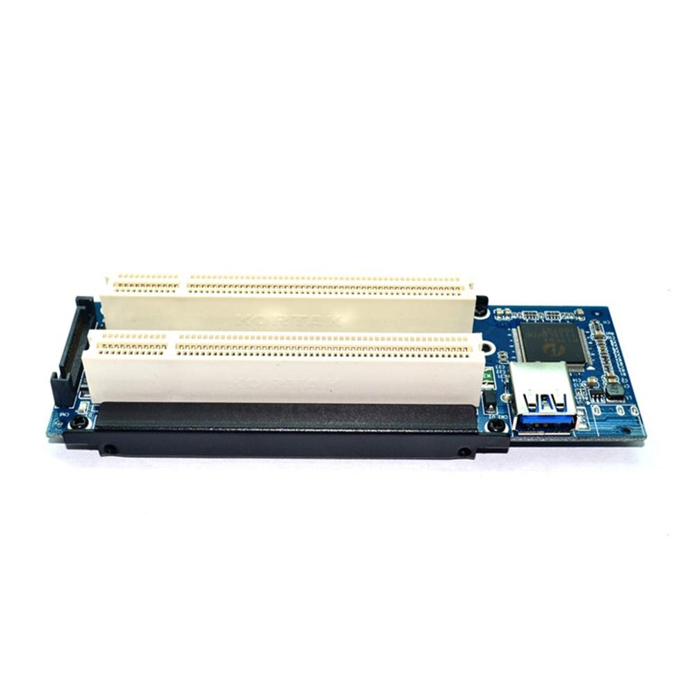 PCI-E Express X1 Dual PCI Riser Breiden Adapter Card met Kabel voor WIN2000/XP