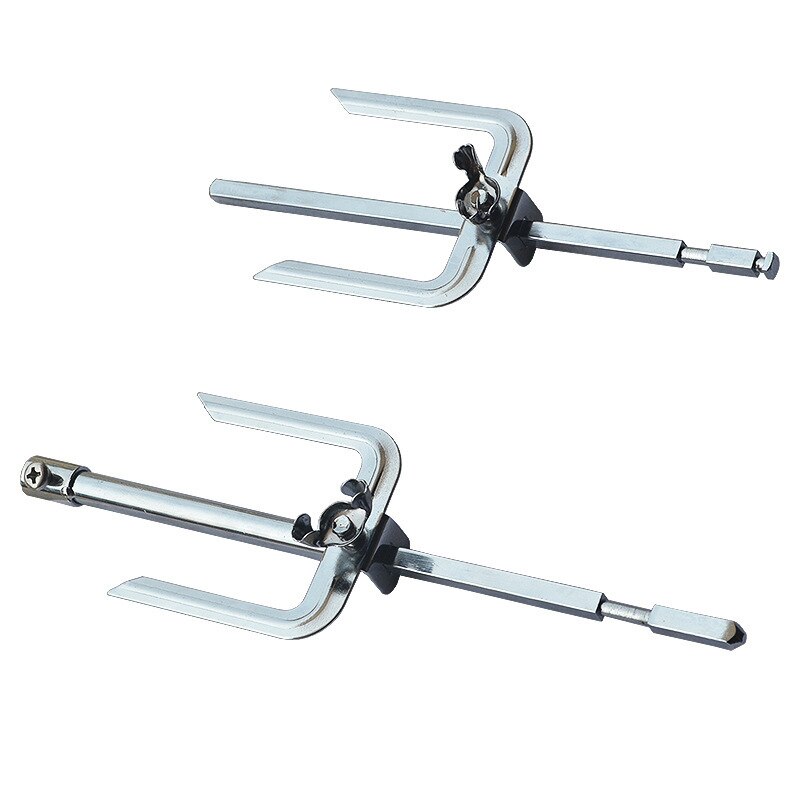 Elektrische BBQ Motor Metalen Oven Geroosterd Rundvlees Turkije Rotisserie Vorken Spit Houtskool Kip Grill Voor Outdoor Camping Koken Gereedschap: Rotisserie Forks