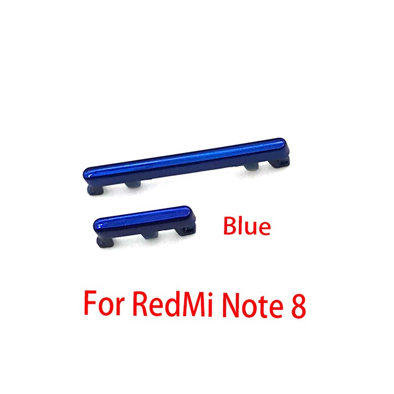 Power On Off Volume Zijknop Key Flex Kabel Vervangende Onderdelen Voor Xiaomi Redmi Note 8 Pro: Note 8 Blue