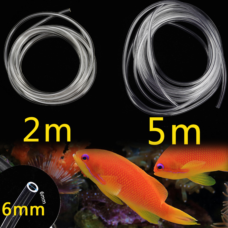 Tubo de CO2 de silicona suave para acuario, manguera de oxígeno, sistema de CO2, accesorios de equipo, tubo especial para pecera de alta presión