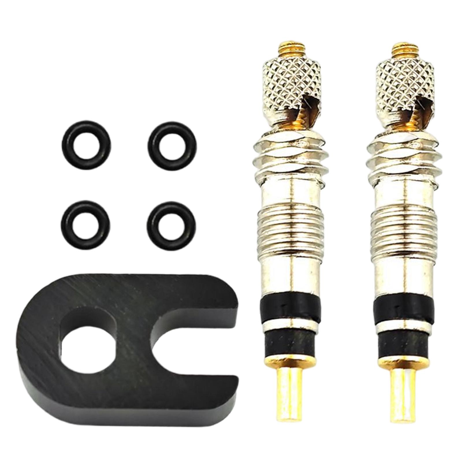 Brass Valve Core Repair Part Replacement Tubeless Core for Road &amp; MTB Bike