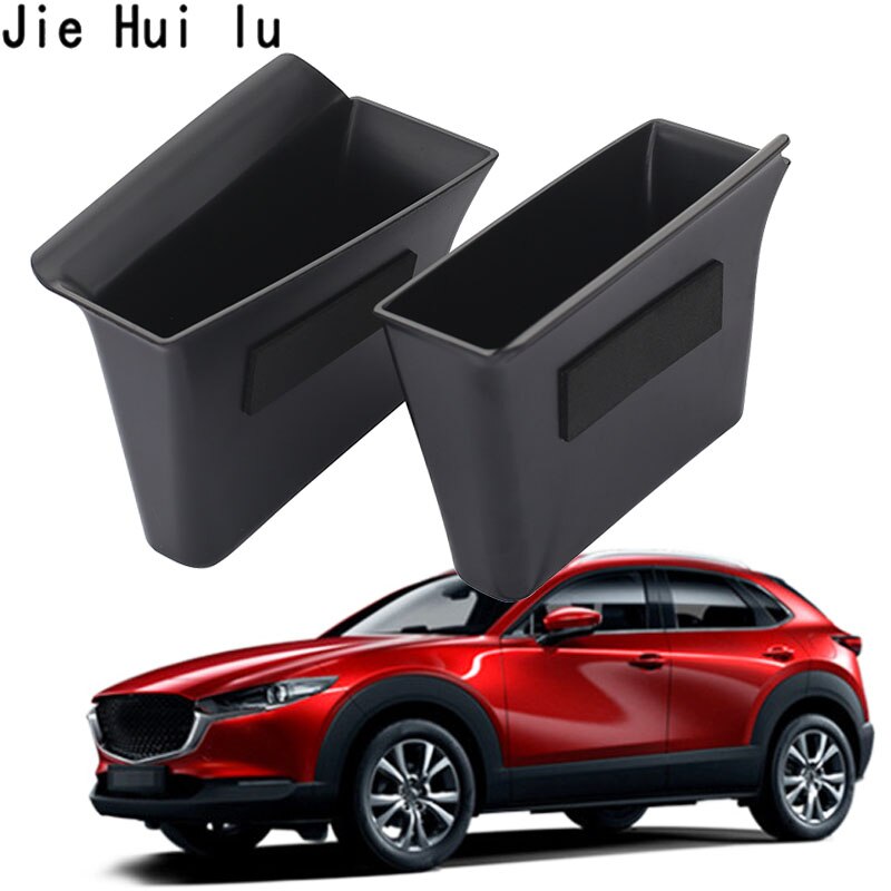 Front Rear Car Door Armrest Storage Box For Mazda CX30 CX-30 Side Phone Container Case Interior Box Accessories