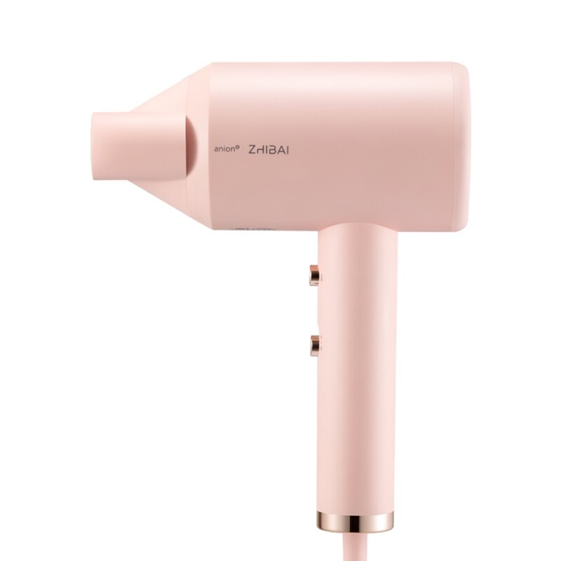 ZHIBAI Anion Hair Dryer For Hair Temperature Mi Blow Dryer for Home Travel Dryer Portable