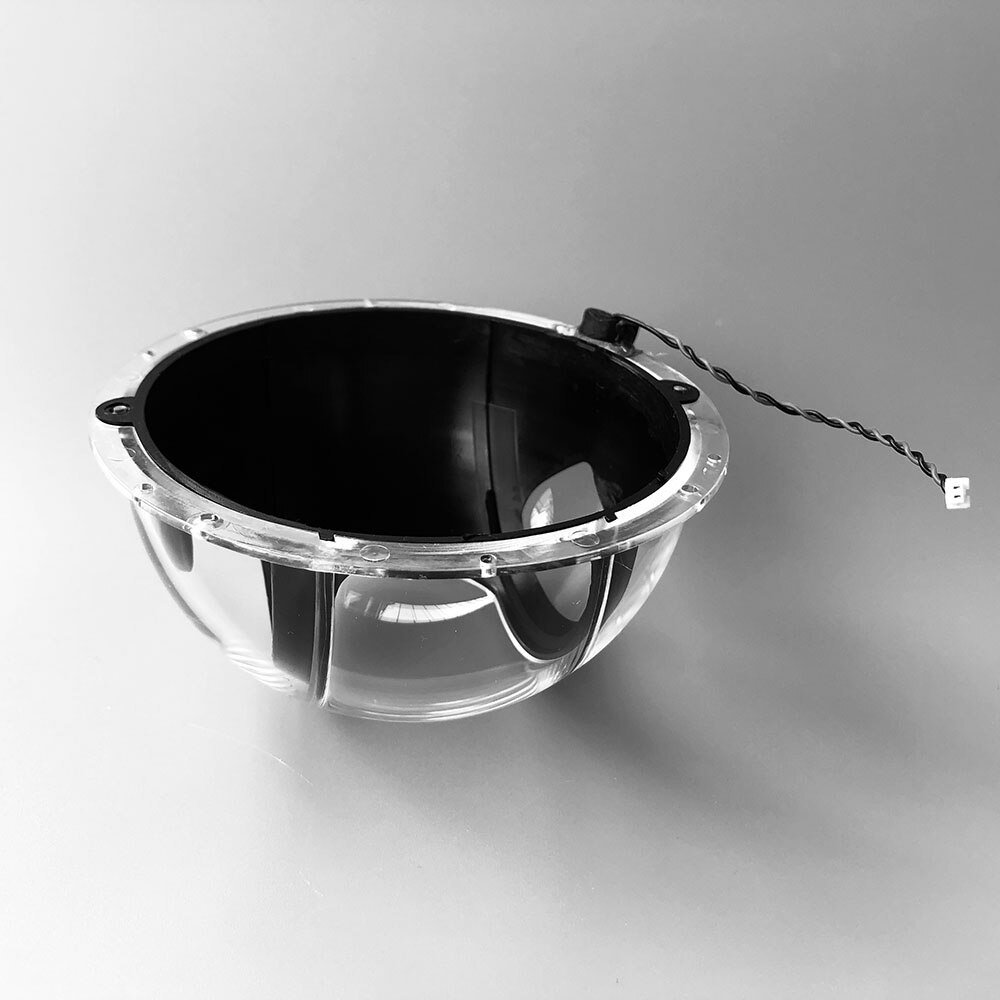 4 zoll Acryl Klar Kuppel Abdeckung Sicherheit Überwachung CCTV Kamera Gehäbenutzen Anti-staub fallen für Wifi PTZ IP Kamera SD19W 109x57mm
