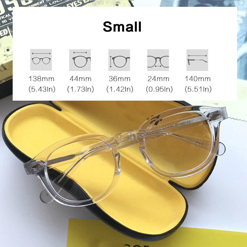 Luxe Johnny Depp Acetaat Brilmontuur Mannen Vrouwen Vintage Bril Optische Recept Bijziendheid Brillen Frame Brillen: 18