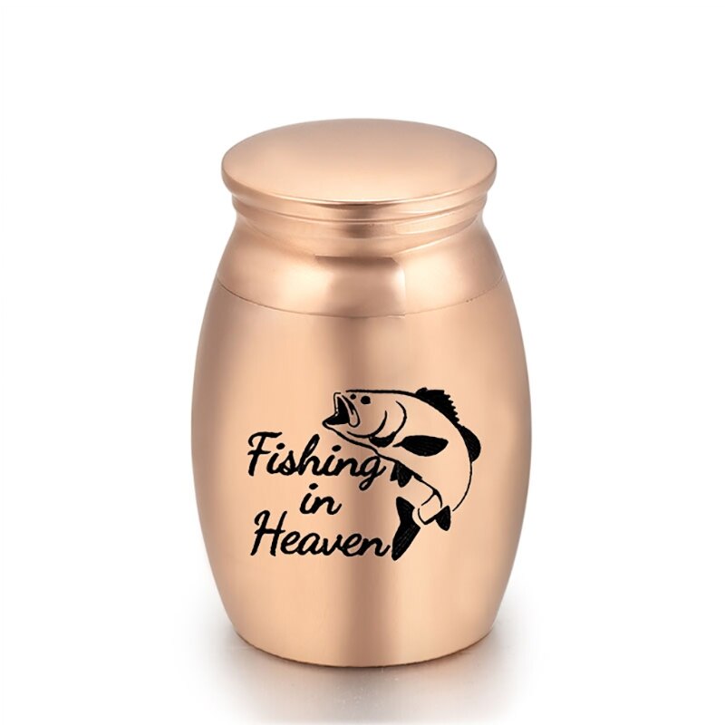Kleine urnen voor menselijke as, mini-urn voor huisdieren, as van roestvrij staal: Rgd -59