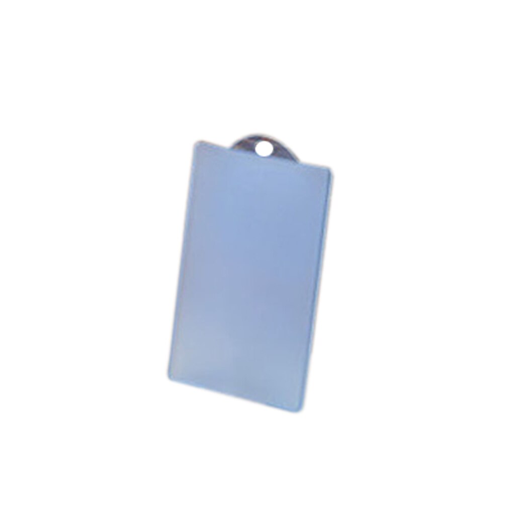 Ultra-thin PVC transparent IC card protective cover bus card credit card without rope shell bracket: 2