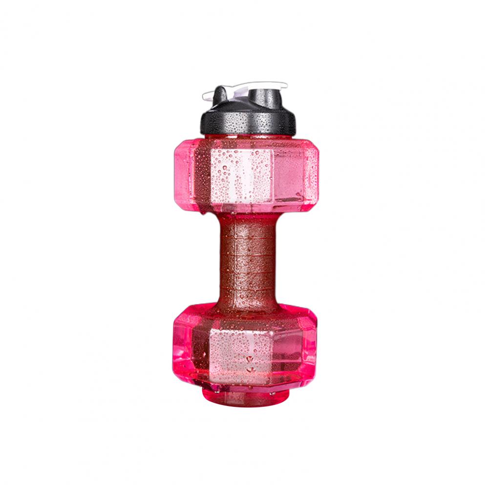 500/1500/2200/2600ML Hantel Wasser Flasche ET Hantel Geformt Wasserkocher Arm Muskel Training Fitness Radfahren workout Wasser Flasche: Himmel Blau