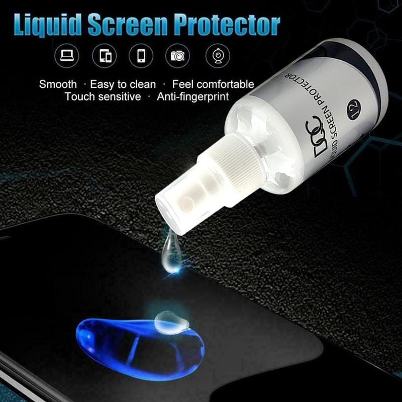 Universal Nano Liquid Tempered Glass Protective Film 20 Screen Samsung Protector For iPhone Huawei Mobile 11 S10 Mate Phone W9S6
