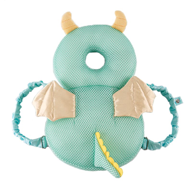 Baby Slaap Klepstandsteller Veiligheid Producten Kind Cartoon Peuter Breukvast Ademend Hoofdsteun Hoofd Crash Bescherming Pad Cap: A12