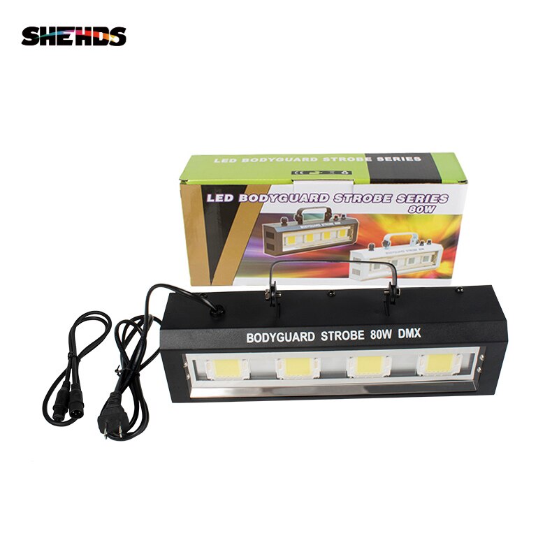 Luz estroboscópica LED RGB de 80W para DJ, efecto de escenario para discoteca, , vacaciones, boda, Culb Flash, Navidad, KTV SHEHDS